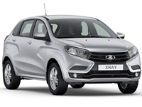 Коврики EVA Lada X-Ray 2015 - наст. время (с бардачком)